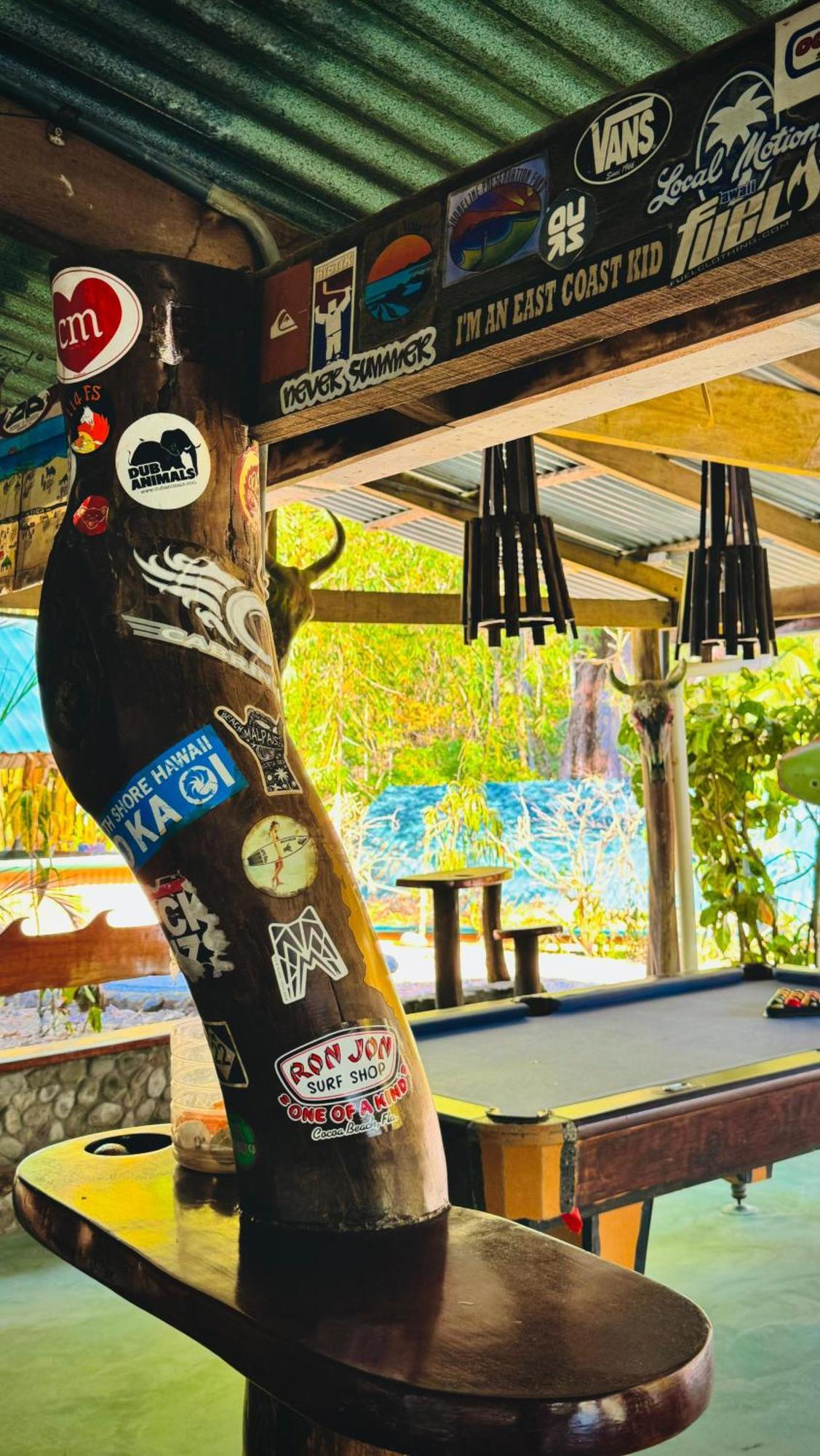 Mal Pais Surf Camp Hotell Playa Santa Teresa  Eksteriør bilde